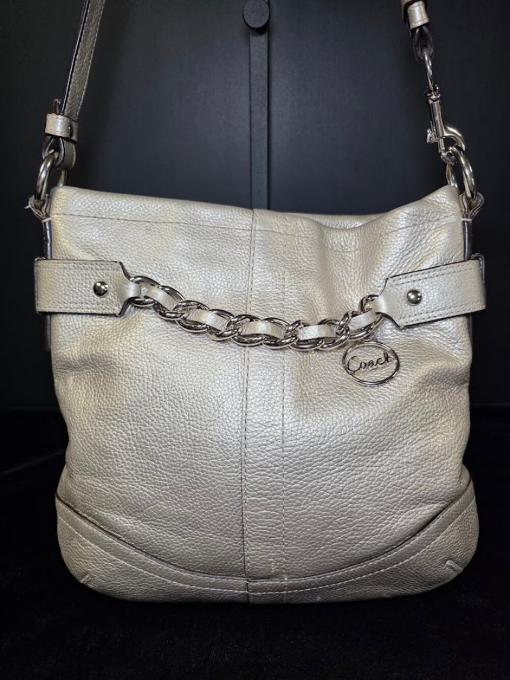 Coach Convertible Chain Duffle Crossbody No. C1275-F19722
